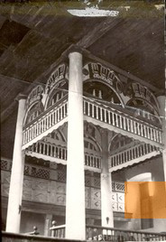 Image: Vištytis, undated, Interior of the former synagogue, Yad Vashem