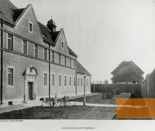 Bild:Berlin-Buch, 1908, Gebäude der Heilanstalt, Landesarchiv Berlin 