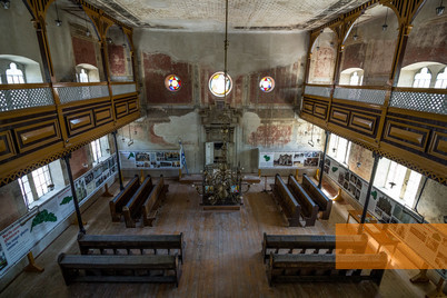 Image: Şimleu Silvaniei, 2016, Interior view of the Synagogue with the permanent exhibition, Ady Negrean