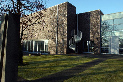 Dorsten, 2001, Der Neubau des Museums von der Gartenseite aus, Jüdisches Museum Dorsten, Rüdiger Eggert