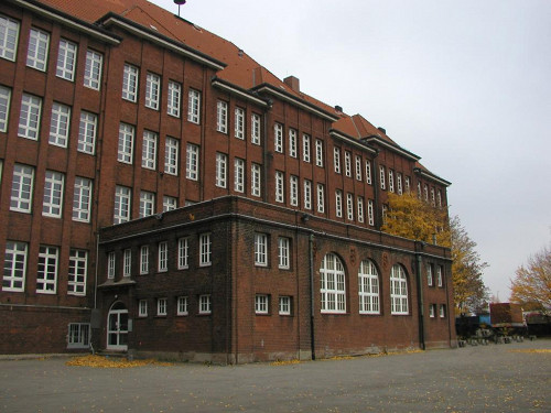 Hamburg, o.D., Die Schule am Bullenhuser Damm, Gedenkstätte Bullenhuser Damm