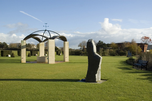 Caen, o.D., Park und Garten der Erinnerung, Le Mémorial de Caen