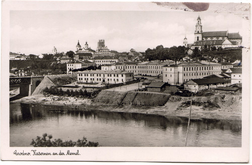 Grodno, o.D., Stadtansicht aus der Vorkriegszeit, Leonore Martin