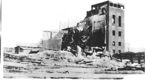Brest, Ende Juni 1941, Zerstörtes Kraftwerk, Belaruski dzjarshaŭny muzej gistoryi Wjalikaj Ajtschynnaj Wajny