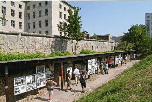 Berlin, 1997, Freiluftausstellung der Topographie des Terrors, Stiftung Topographie des Terrors