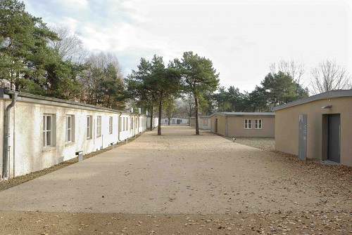 Berlin-Schöneweide, 2009, Gelände des ehemaligen Lagers, Dokumentationszentrum NS-Zwangsarbeit, Hoffmann