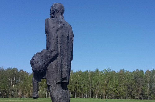 Chatyn, 2018, Detailansicht der Skulptur, Stiftung Denkmal