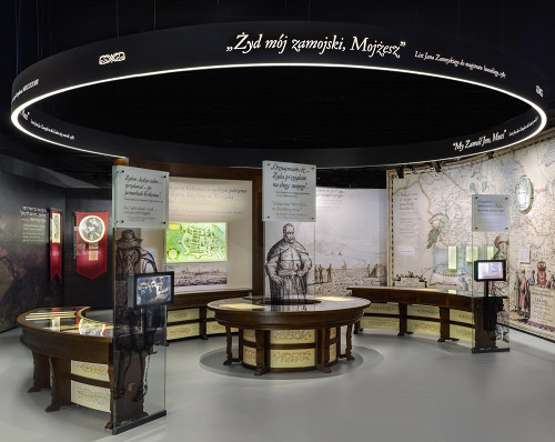 Warschau, 2014, Ansicht der Dauerausstellung: »Paradisus Iudaeorum«, Muzeum Historii Zydów Polskich POLIN, M. Starowieyska, D. Golik