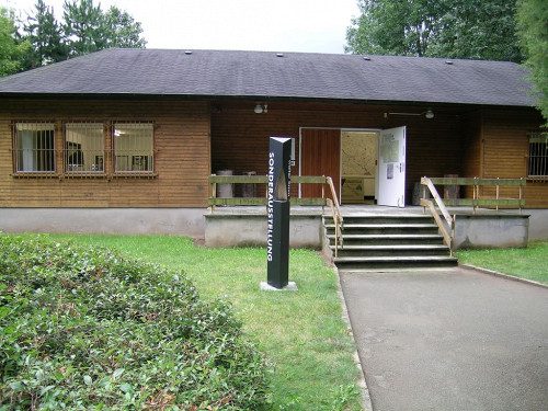Belower Wald, 2007, Museum des Todesmarsches, Museumsgebäude von 1981, Stiftung Brandenburgische Gedenkstätten
