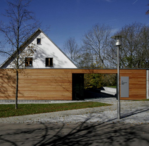 Gomadingen, 2005, Das Dokumentationszentrum der Gedenkstätte, Bildarchiv Gedenkstätte Grafeneck