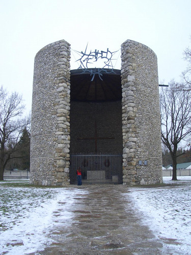 Dachau, 2003, Die katholische Todesangst-Christi-Kapelle von 1960, Ronnie Golz