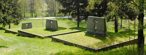 Ležáky, 2008, Ansicht des Gedenkortes, NKP Ležáky
