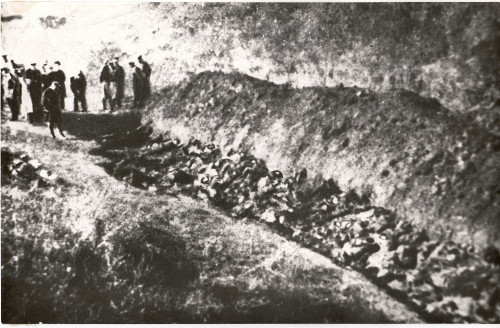 Charkiw, 1943, Offene Gräber in Drobizkij Jar, Charkiw'skij Istoritschnij Muzej
