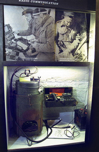 Oslo, 2000, Exponat: Funkverkehr in der Widerstandsbewegung, Norges Hjemmefrontmuseum, Ivar Kraglund