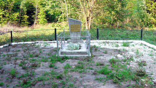 Boryslaw, 2016, Gedenkstein am Ort der Massenerschießung vom 28. November 1941, Manfred Mayer