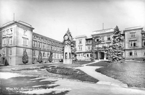 Wien, o. J., Aufnahmegebäude der Heil- und Pflegeanstalt Steinhof, Gedenkstätte Steinhof
