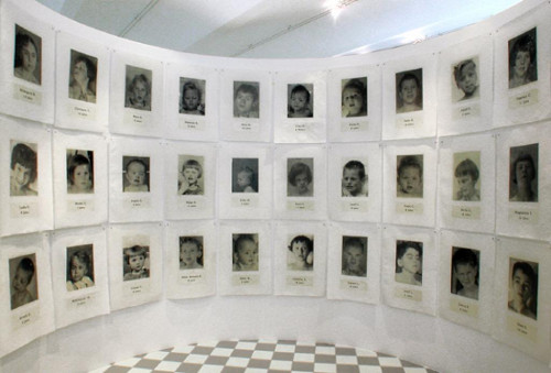 Wien, nach 2002, Blick in die Ausstellung im Otto-Wagner-Spital, Gedenkstätte Steinhof