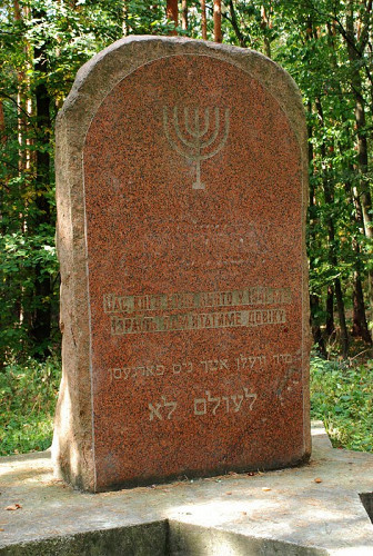 Schytomyr, 2010, Denkmal im Wald, Sergey Reent