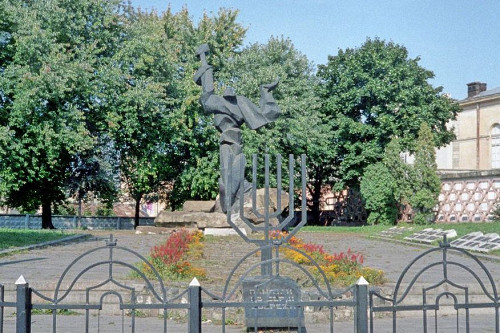 Lemberg, 2004, Ghettodenkmal, Stiftung Denkmal, Lutz Prieß