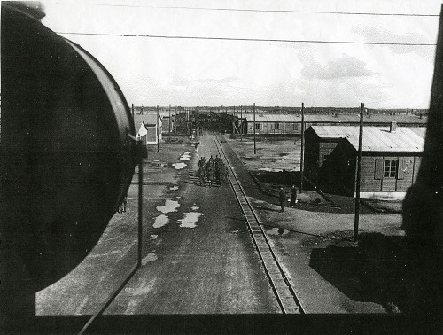 Sandbostel, August 1940, Das Kriegsgefangenenlager »Stalag X B«,  Panfoto, Günter Zint