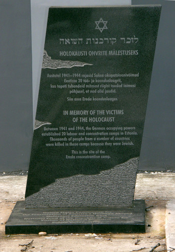 Ereda, 2009, Neuer Gedenkstein, Nikolaj Bartschan