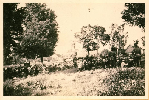 Łomazy, 18. August 1942, Die Juden auf dem Weg zu den Ort der Erschießung, Staatsarchiv Hamburg