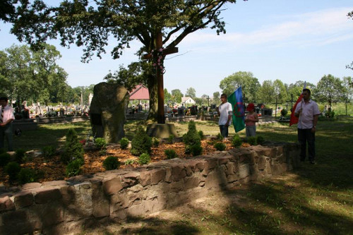 Szczurowa, 2010, Gedenkfeier am Grab der ermordeten Roma, Natalia Gancarz