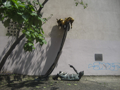 Budapest, 2010, Carl-Lutz-Denkmal, Stiftung Denkmal