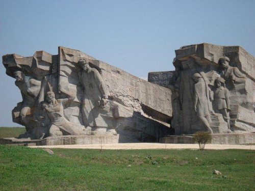 Kertsch, 2010, Denkmal an die Landung der Rotarmisten, Miriam Halahmy