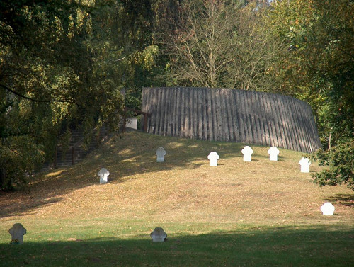 Kamminke, 2006, Rundbau von 1975, Archiv Volksbund Deutsche Kriegsgräberfürsorge e.V.