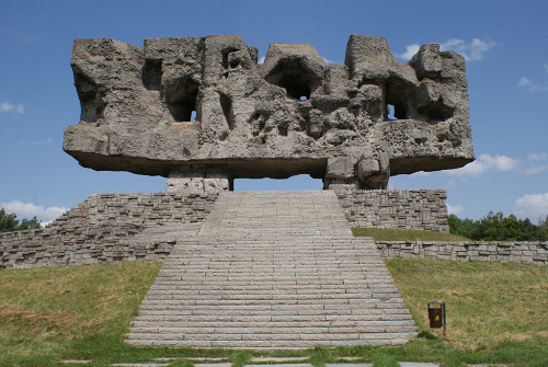 Lublin, 2009, Mahnmal aus dem Jahr 1969, Thorbjörn Hoverberg