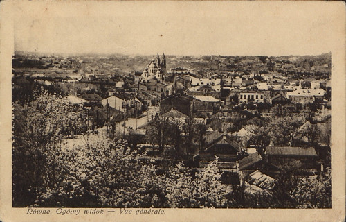 Riwne, o.D., Alte Ortsansicht, gemeinfrei