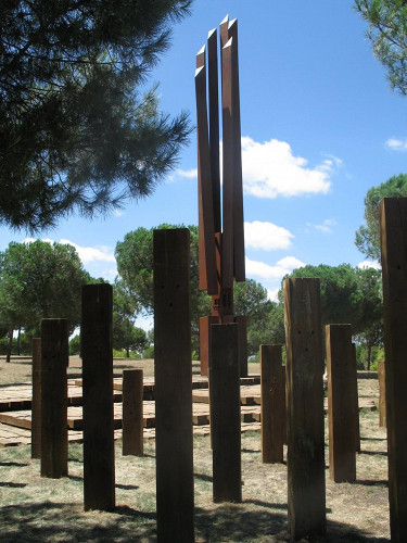 Madrid, 2007, Holocaustdenkmal, Isabell Morgado