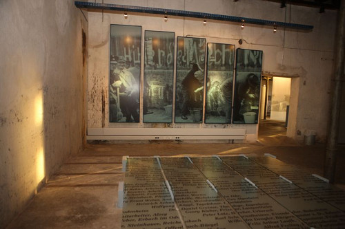 Osthofen, 2008, Blick in die Ausstellung, NS-Dokumentationszentrum Rheinland-Pfalz / Gedenkstätte KZ Osthofen