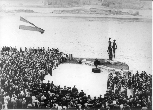 Neusatz, 1971, Einweihung des Denkmals, Staatsarchiv Belgrad
