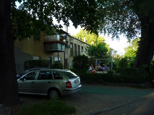 Belgrad, 2012, Im Ungarischen Pavillon wurden viele Häftlinge exekutiert und totgeschlagen, Stiftung Denkmal