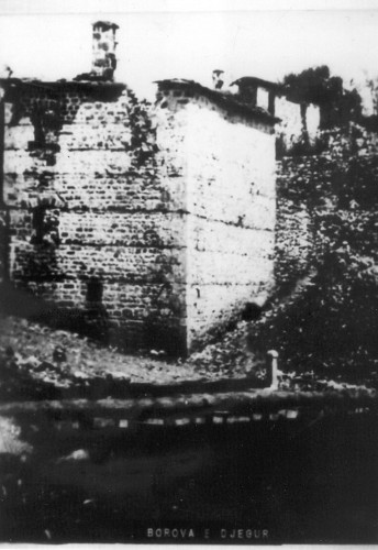 Borova, o.D., Das Dorf nach seiner Zerstörung, Muzeu Historik Kombëtar