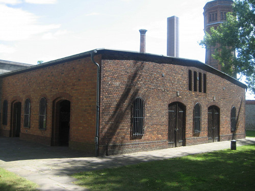 Berlin, 2010, Gebäude der Hinrichtungsstätte, Stiftung Denkmal