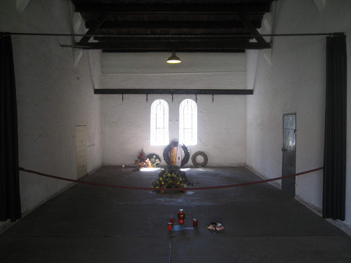 Berlin, 2010, Hinrichtungsstäte, heute Gedenkraum, Stiftung Denkmal