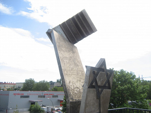 Berlin, 2010, Detailansicht des Mahnmals, Stiftung Denkmal