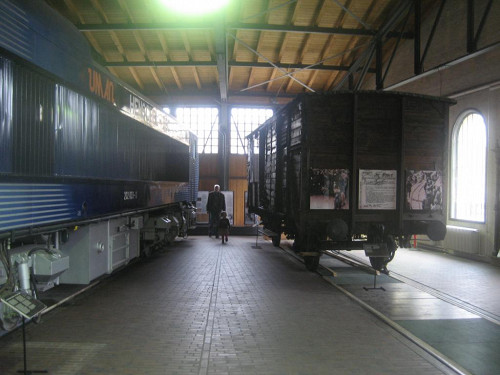 Berlin, 2010, Ausstellung im Lokschuppen 2 des Deutschen Technikmuseums, Stiftung Denkmal