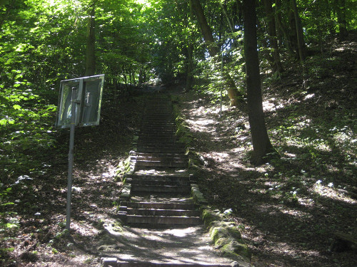 Berlin, 2010, Treppe in der Murellenschlucht, Stiftung Denkmal