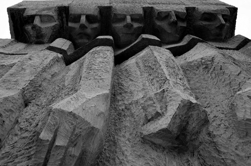 Krakau-Plaszow, 2009, Denkmal für die Opfer des Faschismus, Wilfried Mählmann