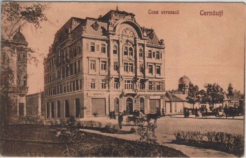 Czernowitz, o.D., Das Jüdische Nationalhaus, Tscherniwezkij Muzej Istorii ta Kulturi Ewreiw Bukowini
