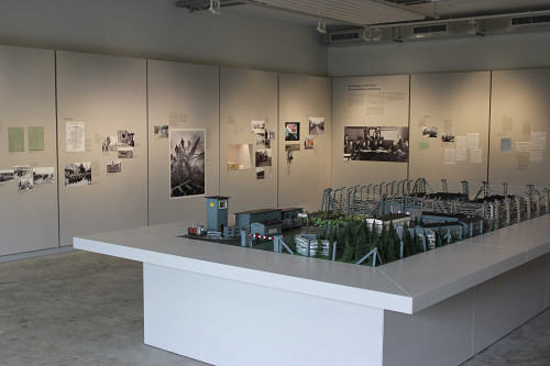 Esterwegen, 2012, Blick in die Ausstellung, Gedenkstätte Esterwegen
