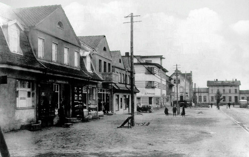 Pogegen, 1930er Jahre, Ortsansicht, gemeinfrei