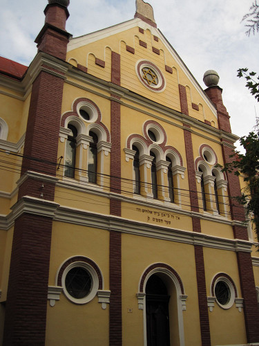 Sighet, 2009, Ansicht der Synagoge, Solange Le Flem (http://www.flickr.com/photos/sokleine/)
