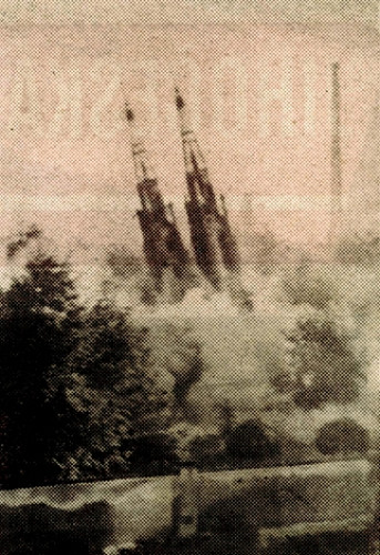 Budweis, 1942, Sprengung der Synagoge, Yad Vashem