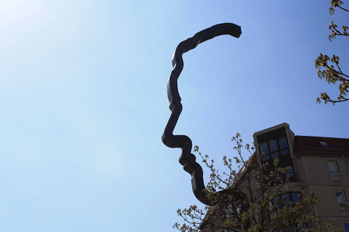 Berlin, 2015, Detailansicht des Denkmals, Stiftung Denkmal