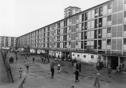 Drancy, 1942, Ansicht des Lagers, Yad Vashem